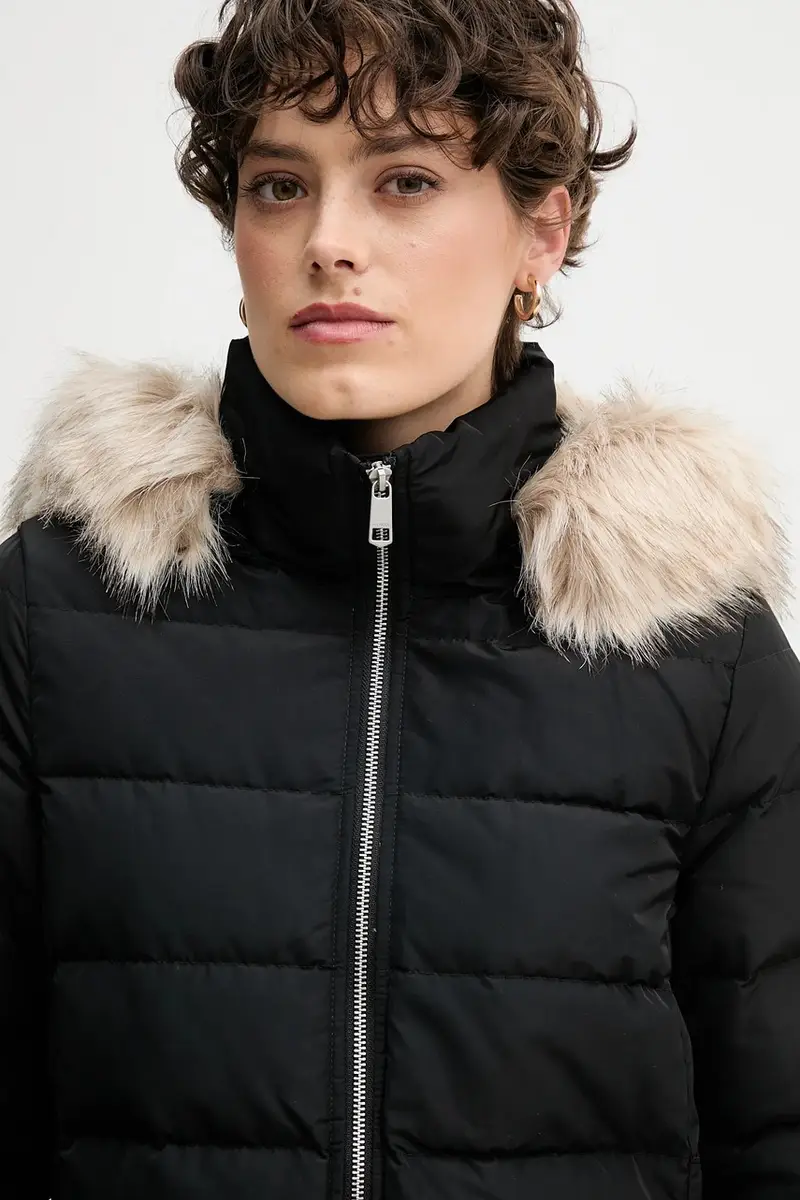 piumino colore nero WW0WW47540 miniatura 4