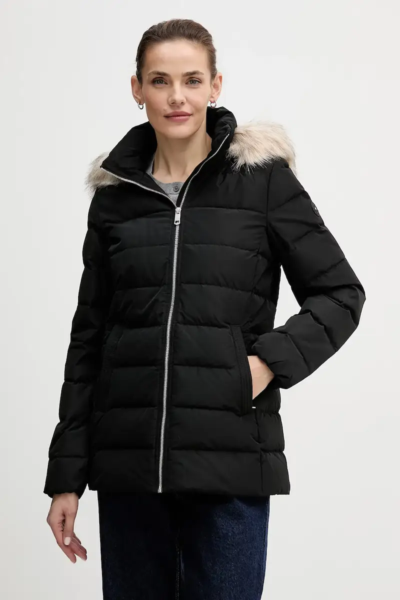 piumino colore nero WW0WW47542