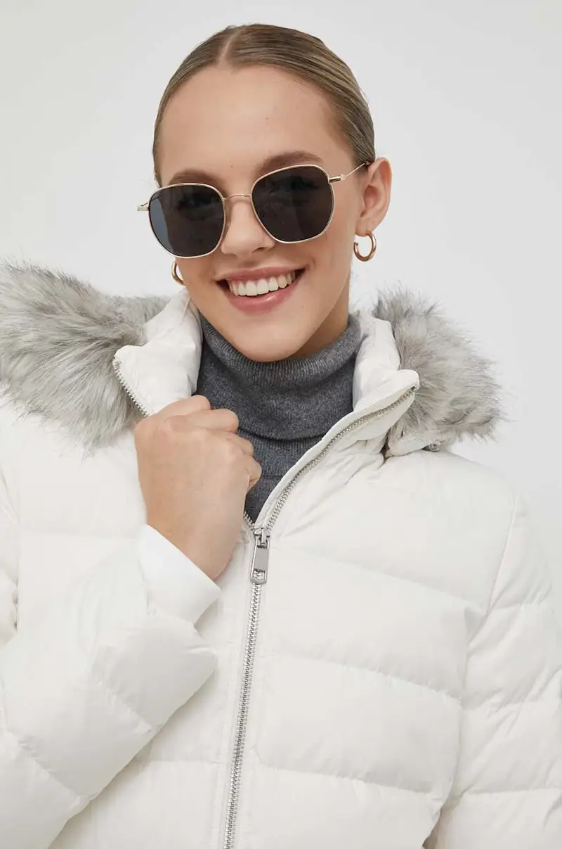 piumino donna Beige miniatura 4