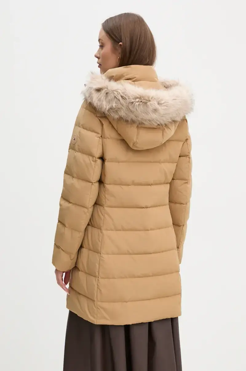 piumino donna colore beige WW0WW43234 miniatura 3