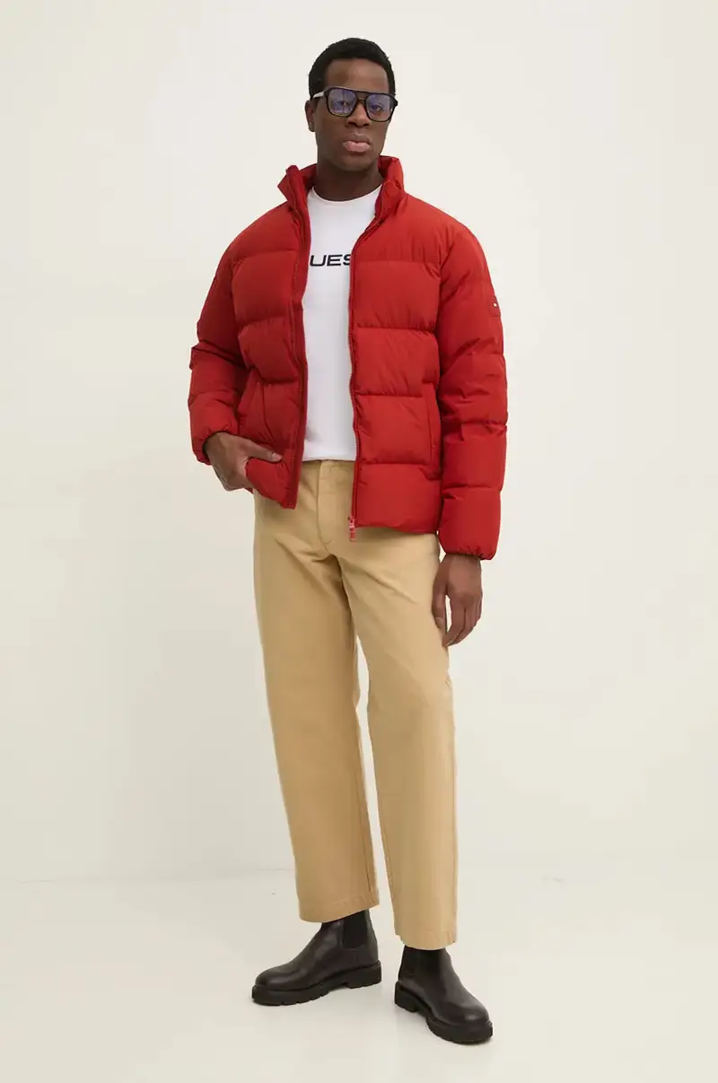 piumino uomo colore rosso MW0MW36666 miniatura 2