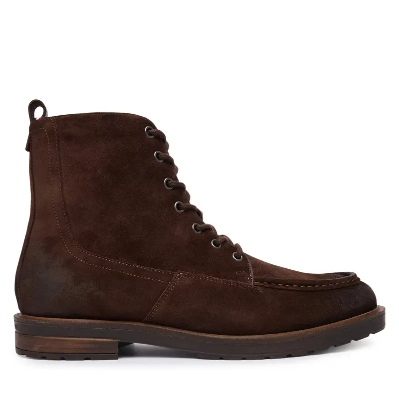 Polacchine Tommy Hilfiger Cleated W Moc FM0FM05599 Marrone