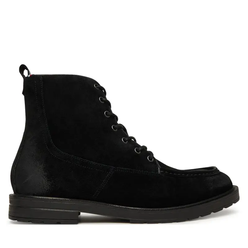 Polacchine Tommy Hilfiger Cleated W Moc FM0FM05599 Nero