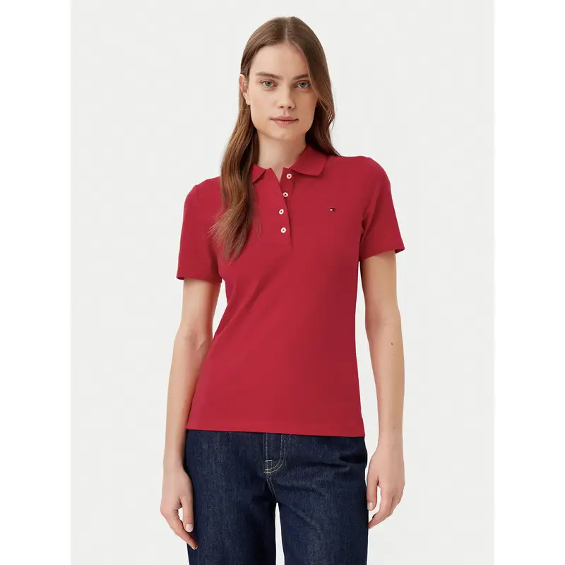 Tommy Hilfiger Polo Rosso 3783889