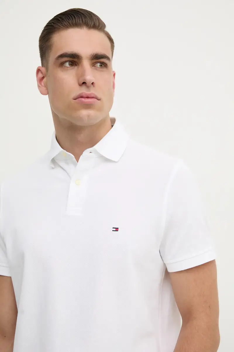 Tommy Hilfiger Polo Bianco 3576392 miniatura 4