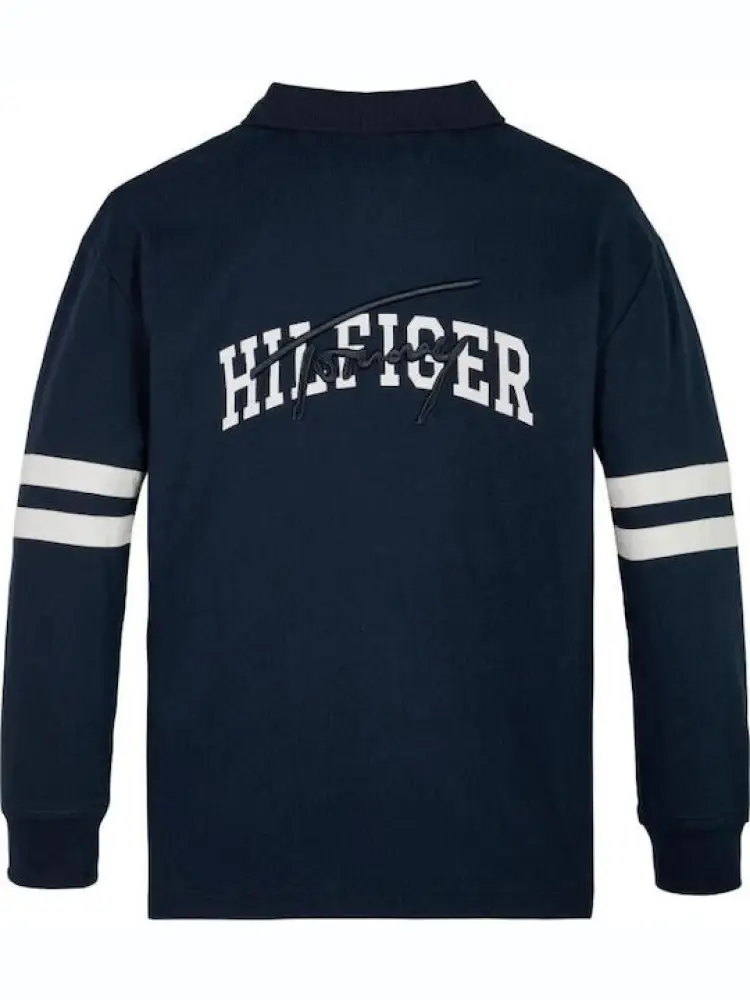 Tommy Hilfiger Polo Bambino Blu 2856833 miniatura 2
