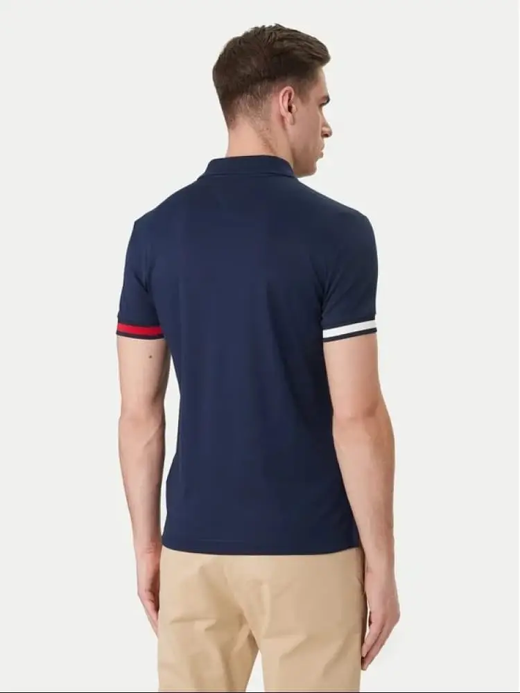polo blu navy uomo mini logo miniatura 2