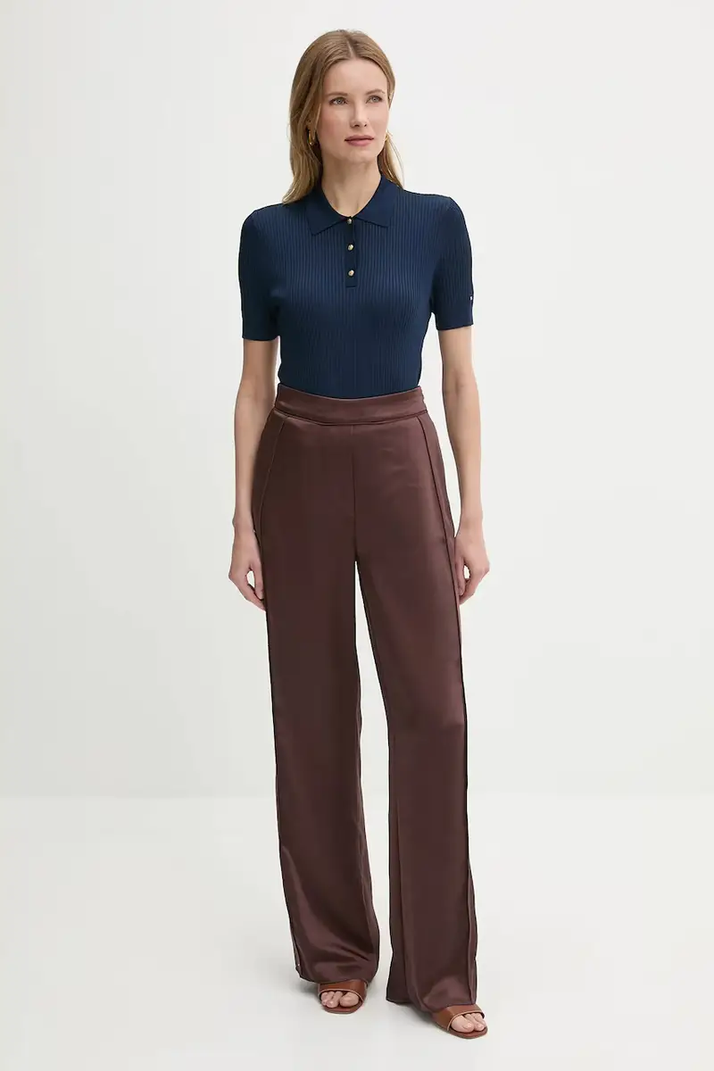 polo colore blu navy WW0WW45511 miniatura 2