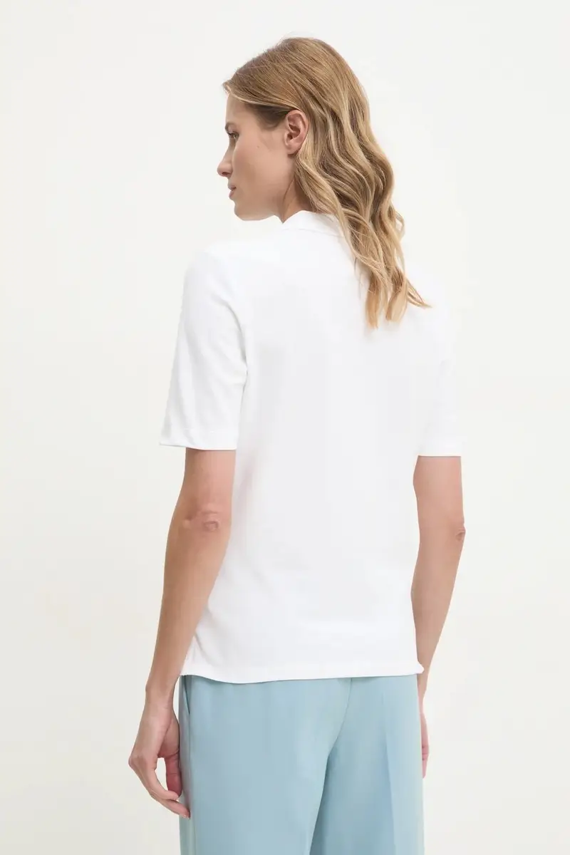 Tommy Hilfiger Polo Donna Beige 3291470 miniatura 3