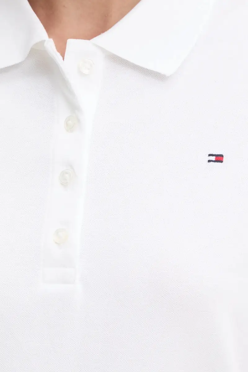 Tommy Hilfiger Polo Donna Beige 3291470 miniatura 5