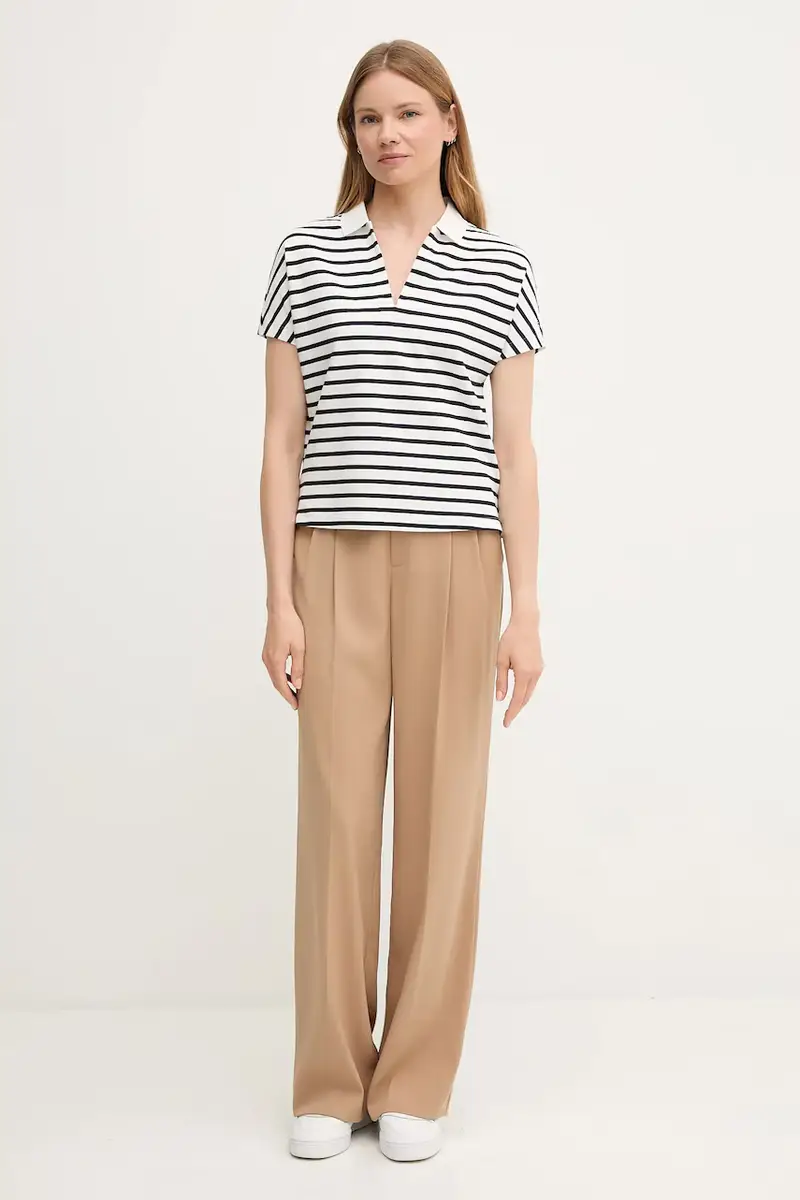 Tommy Hilfiger Polo Donna Bianco 3124809 miniatura 2