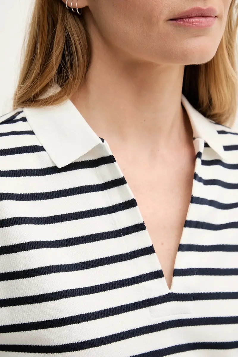 Tommy Hilfiger Polo Donna Bianco 3124809 miniatura 5