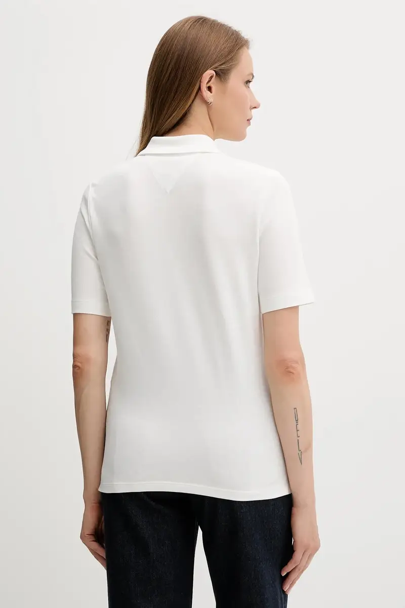 Tommy Hilfiger Polo Donna Bianco 3578368 miniatura 3