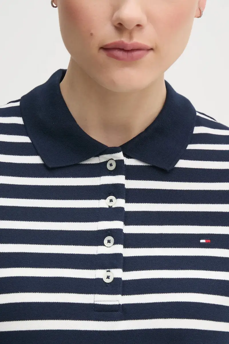 Tommy Hilfiger Polo Donna Blu 3313784 miniatura 5