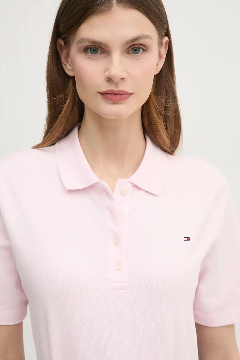 Tommy Hilfiger Polo Donna Blu 3157860 miniatura 4