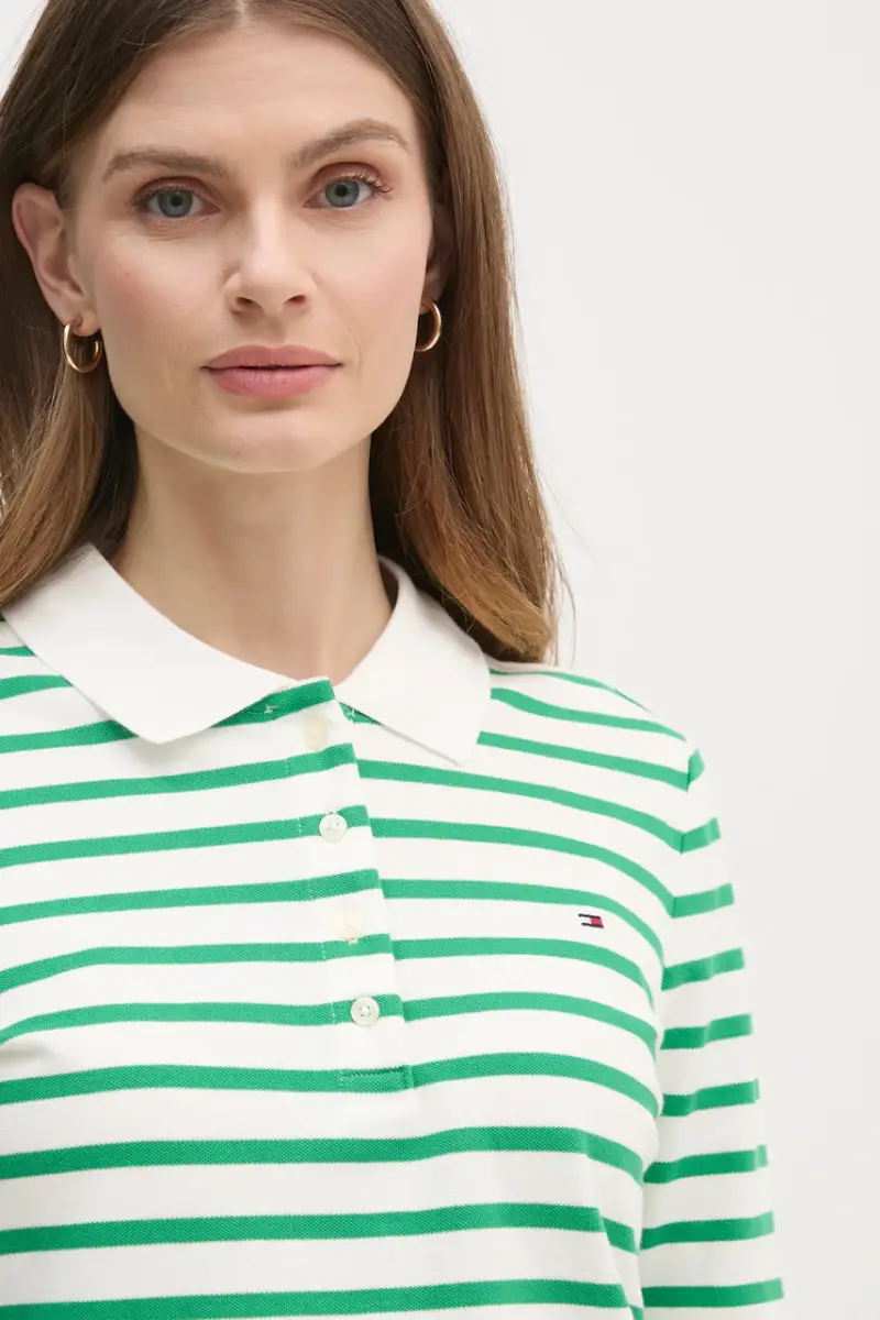 Tommy Hilfiger Polo Donna Blu 3158915 miniatura 4