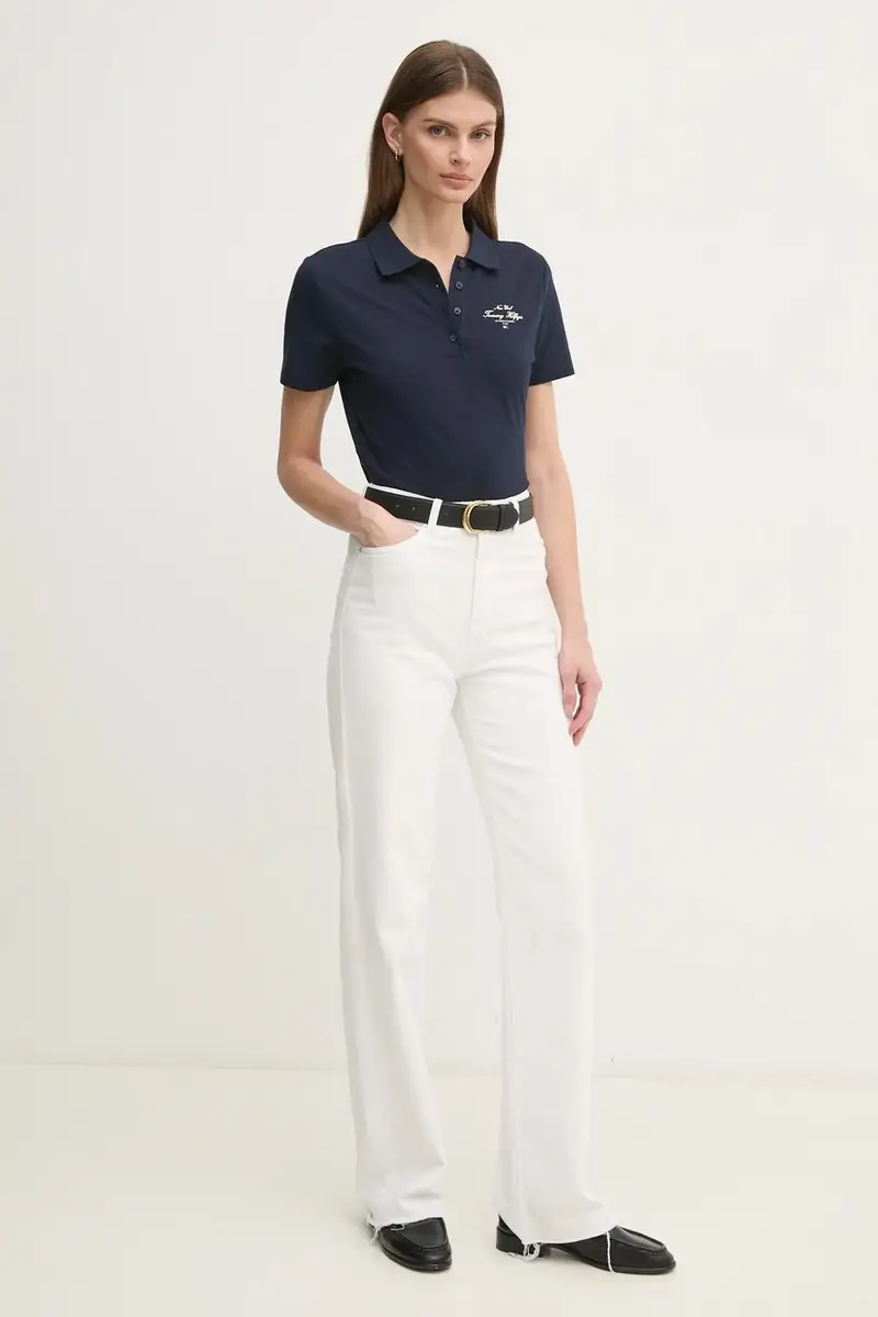 Tommy Hilfiger Polo Donna Blu 3313727 miniatura 2