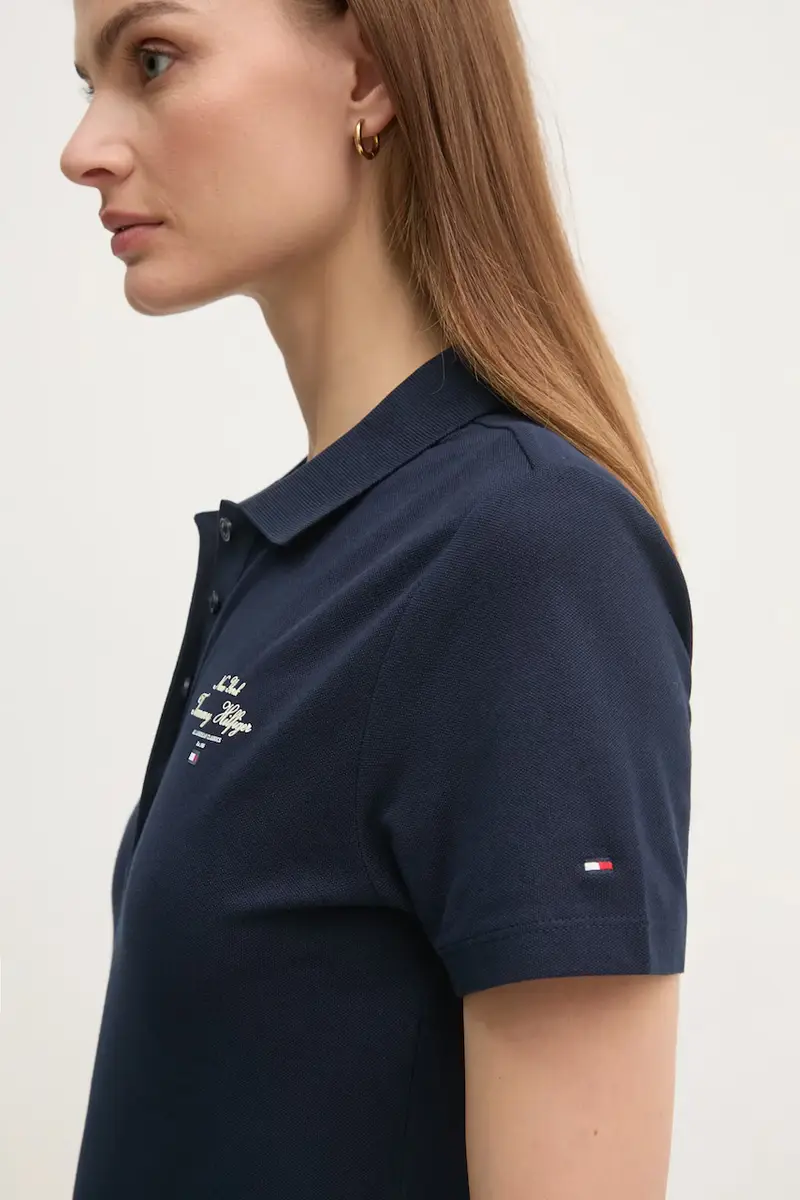 Tommy Hilfiger Polo Donna Blu 3313727 miniatura 5