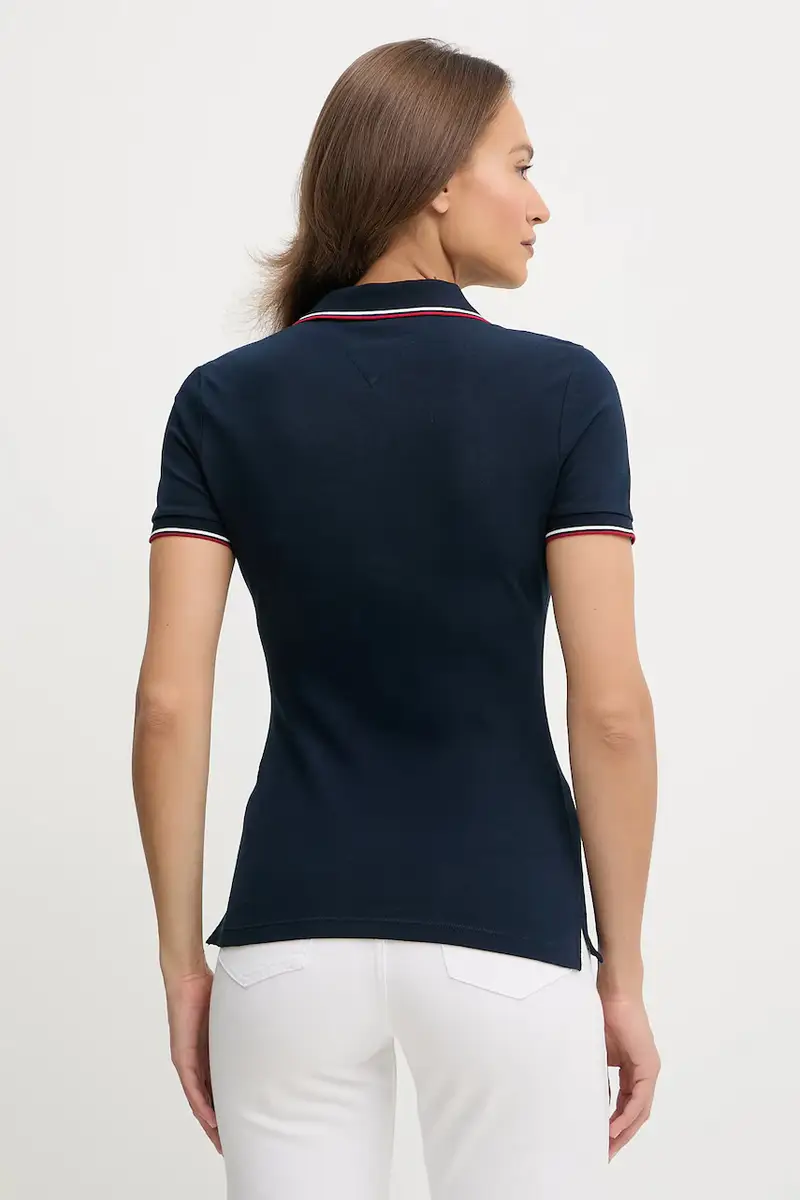 Tommy Hilfiger Polo Donna Blu 3133760 miniatura 2