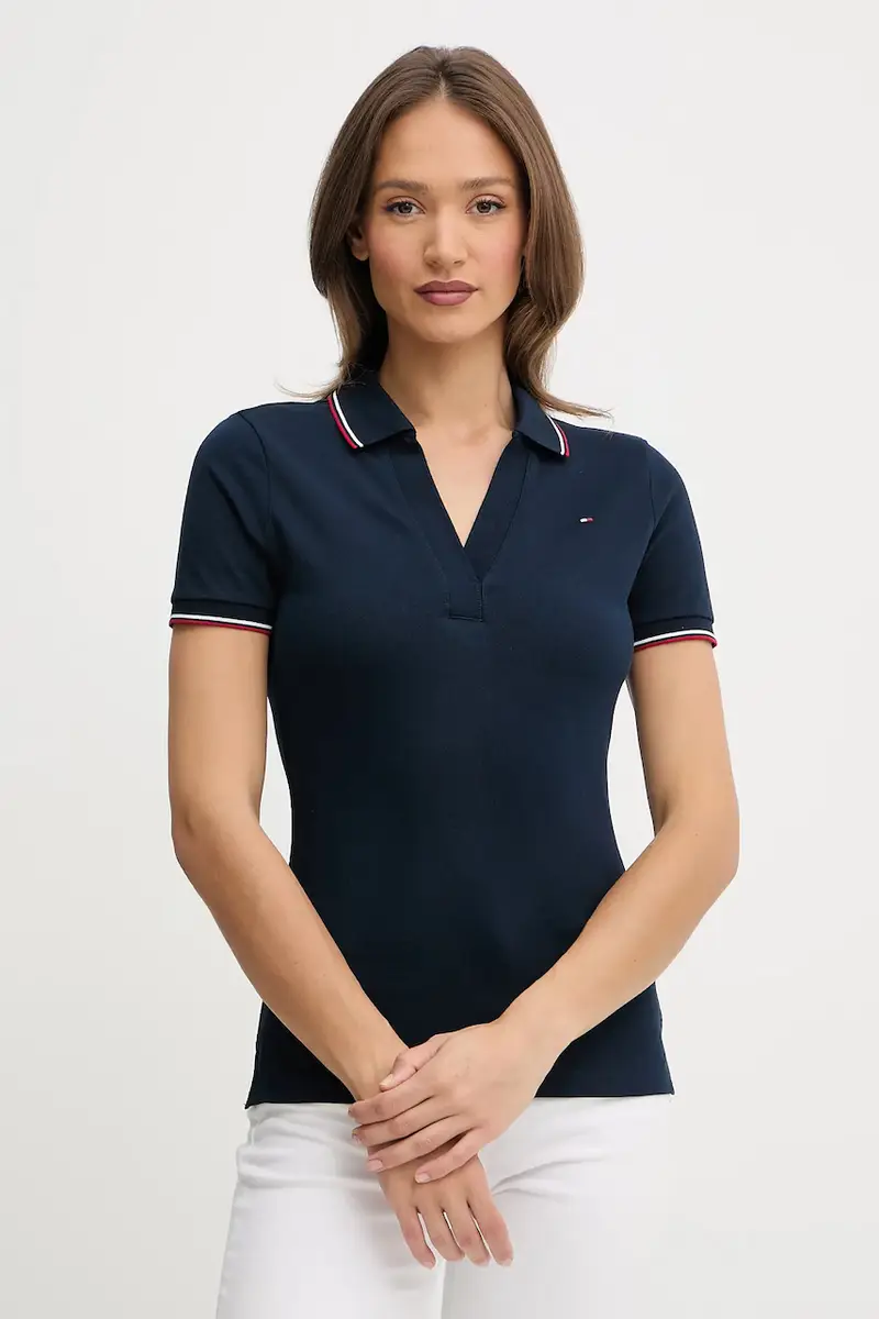 Tommy Hilfiger Polo Donna Blu 3133760