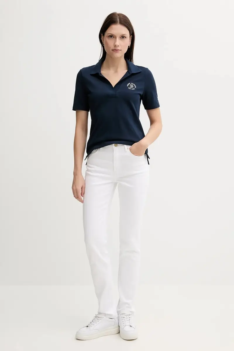 Tommy Hilfiger Polo Donna Blu 3133708 miniatura 2