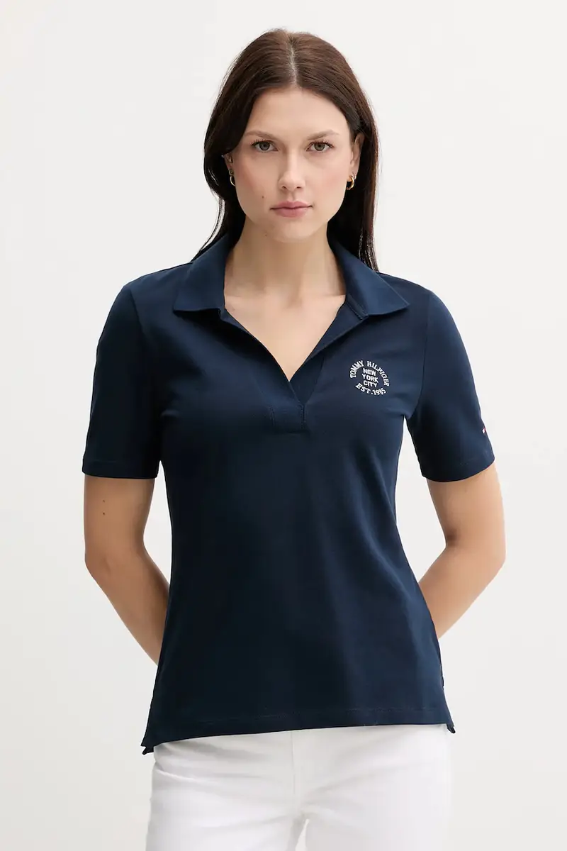 Tommy Hilfiger Polo Donna Blu 3133708