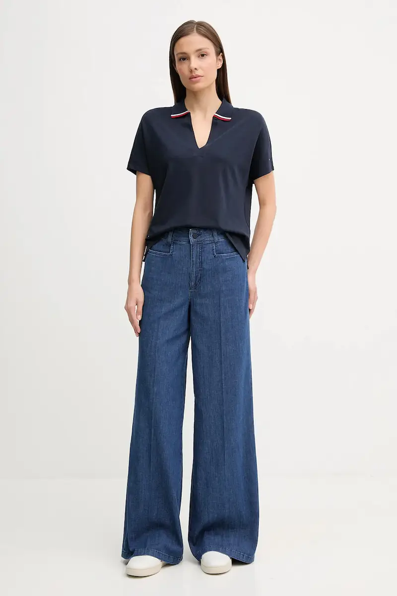 Tommy Hilfiger Polo Donna Blu 3133821 miniatura 2