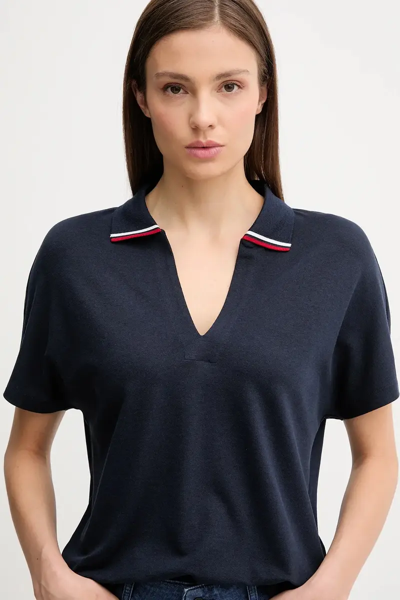 Tommy Hilfiger Polo Donna Blu 3133821 miniatura 4