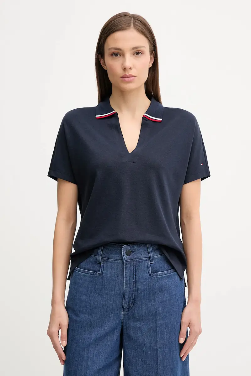 Tommy Hilfiger Polo Donna Blu 3133821