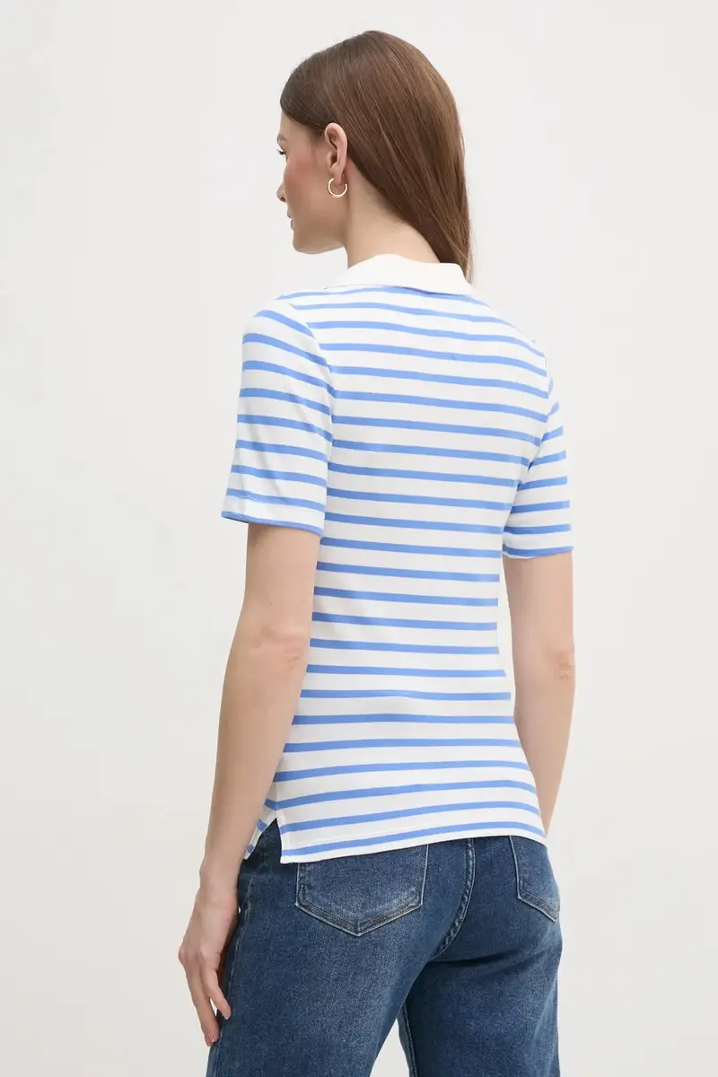 Tommy Hilfiger Polo Donna Blu 3312218 miniatura 3