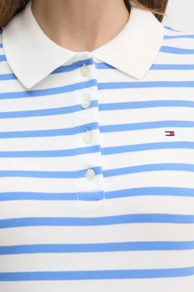 Tommy Hilfiger Polo Donna Blu 3312218 miniatura 5
