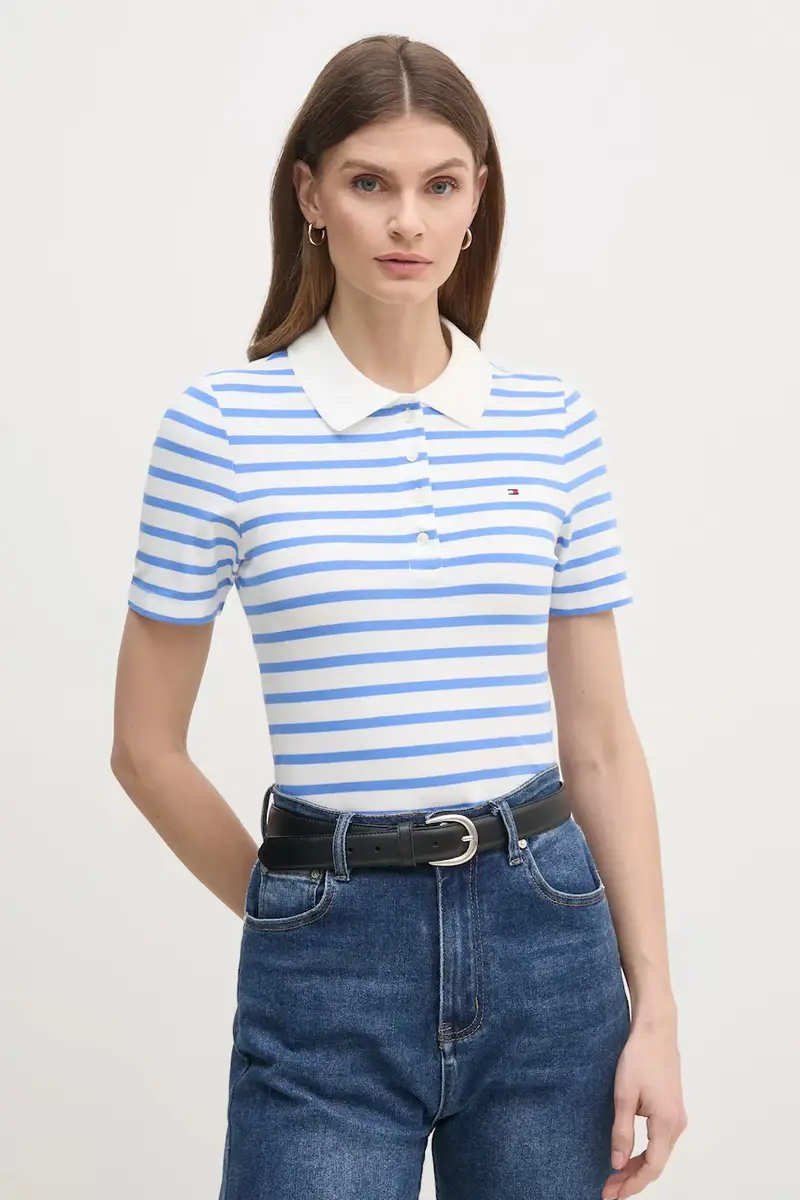Tommy Hilfiger Polo Donna Blu 3312218