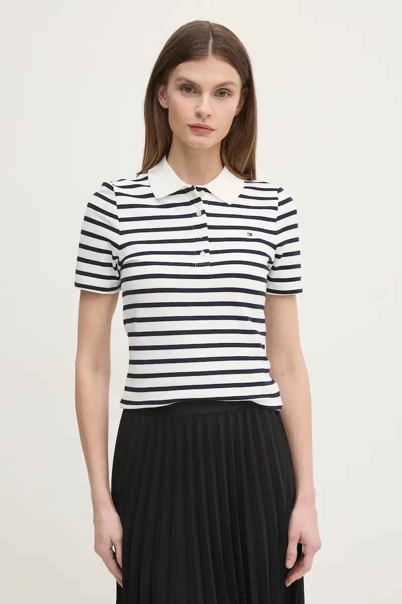 Tommy Hilfiger Polo Donna Blu 3242868