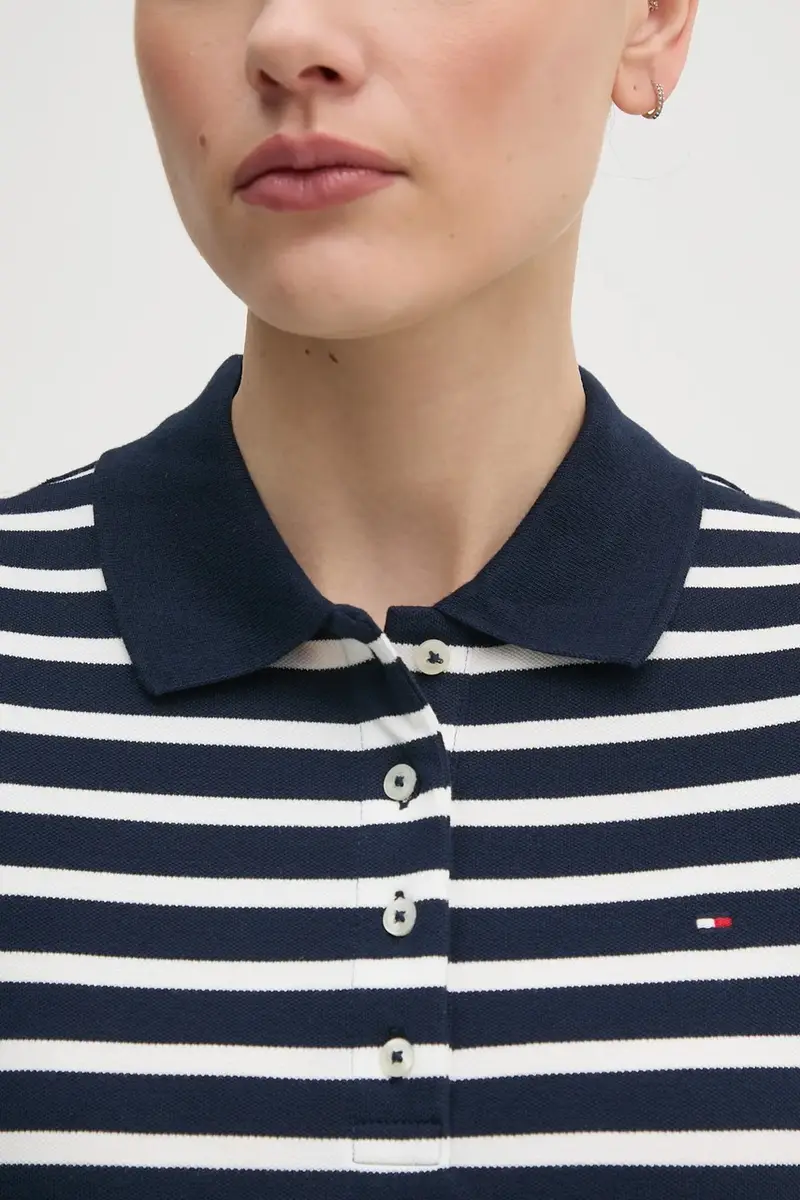 Tommy Hilfiger Polo Donna Blu 3313943 miniatura 5