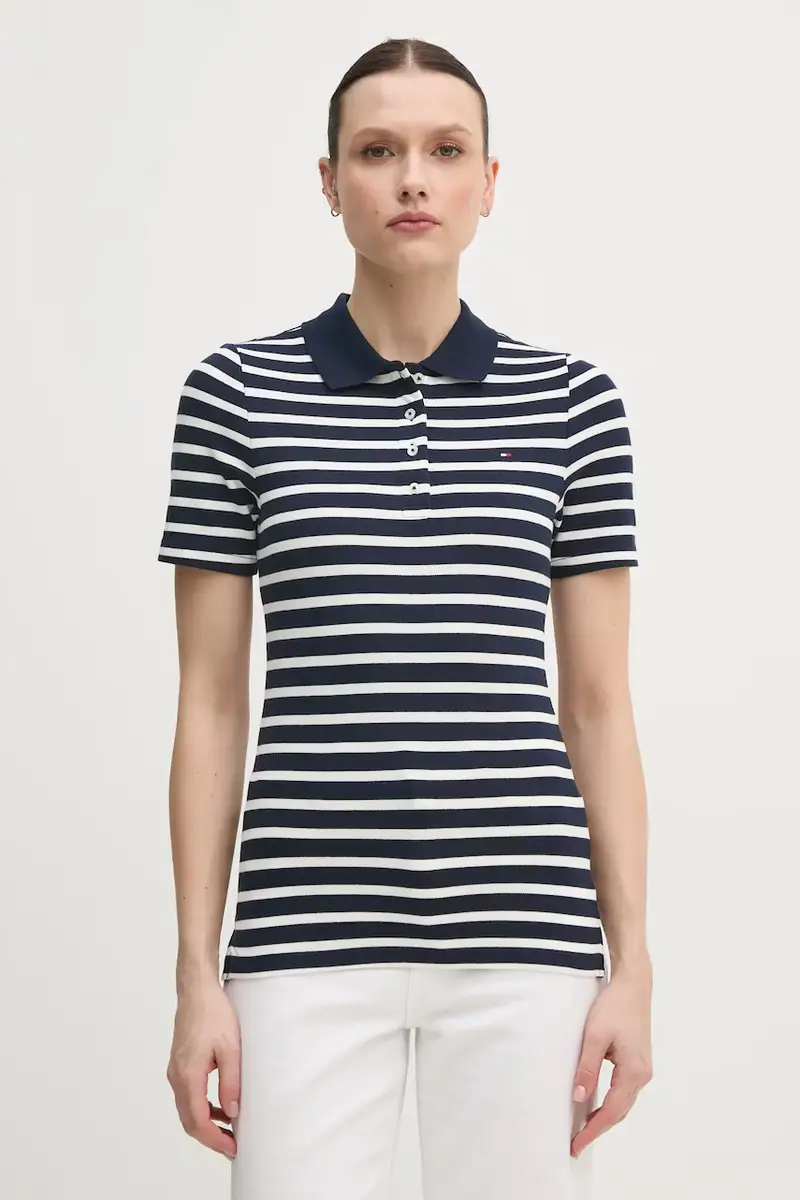 Tommy Hilfiger Polo Donna Blu 3313943