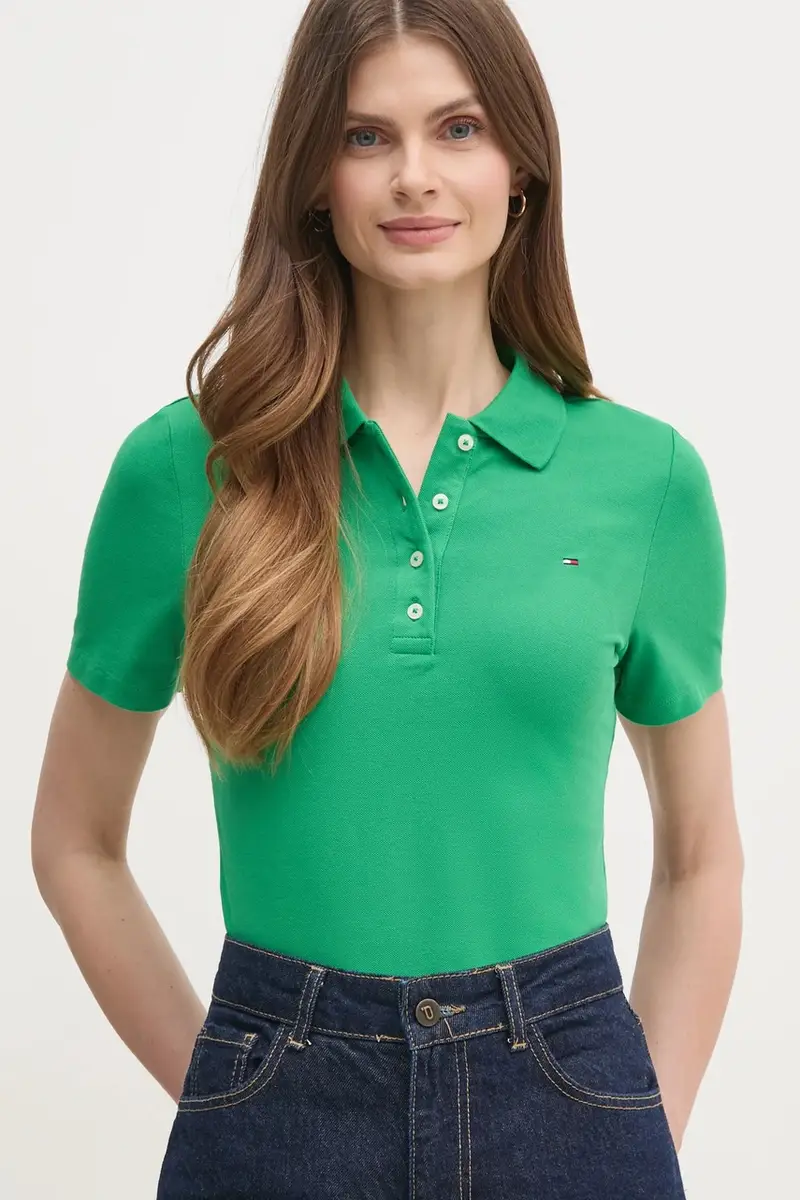 Tommy Hilfiger Polo Donna Blu 3158933 miniatura 4