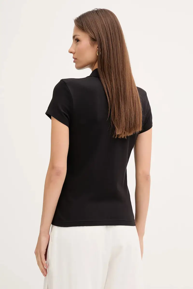 Tommy Hilfiger Polo Donna Nero 2889761 miniatura 3