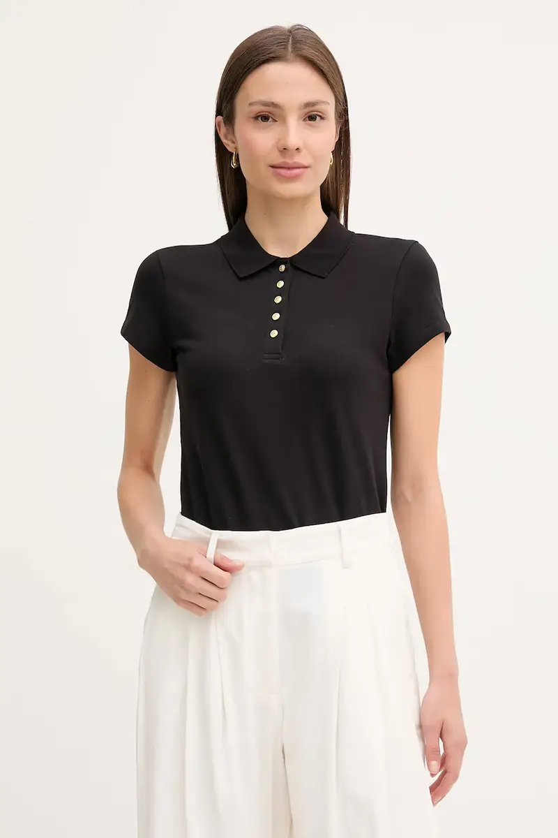 Tommy Hilfiger Polo Donna Nero 2889761