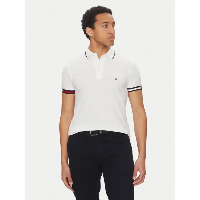 Tommy Hilfiger Polo Bianco 3212318