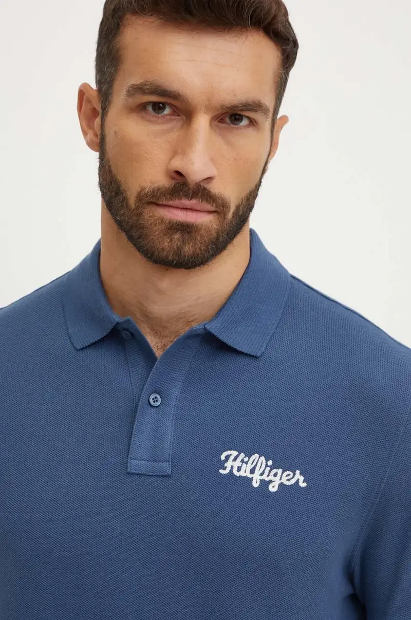 Tommy Hilfiger Polo Blu 4157303 miniatura 3