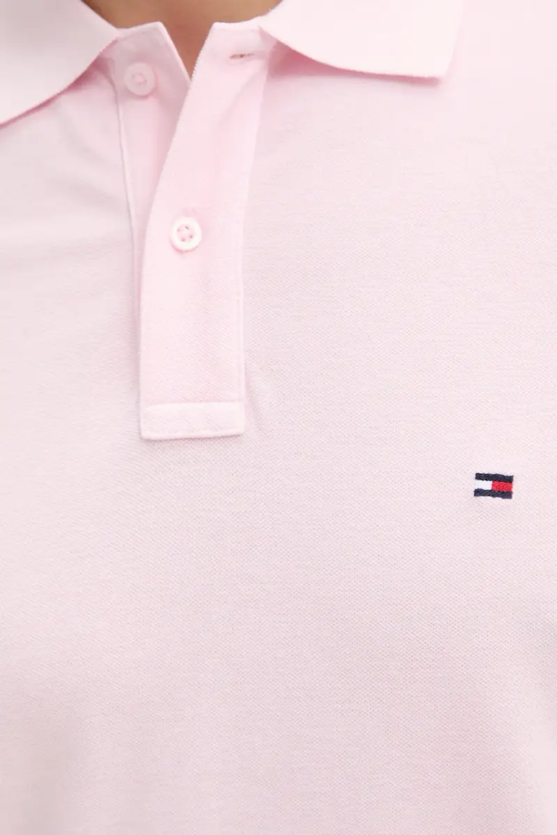 polo in cotone colore beige MW0MW34757 Rosa miniatura 4