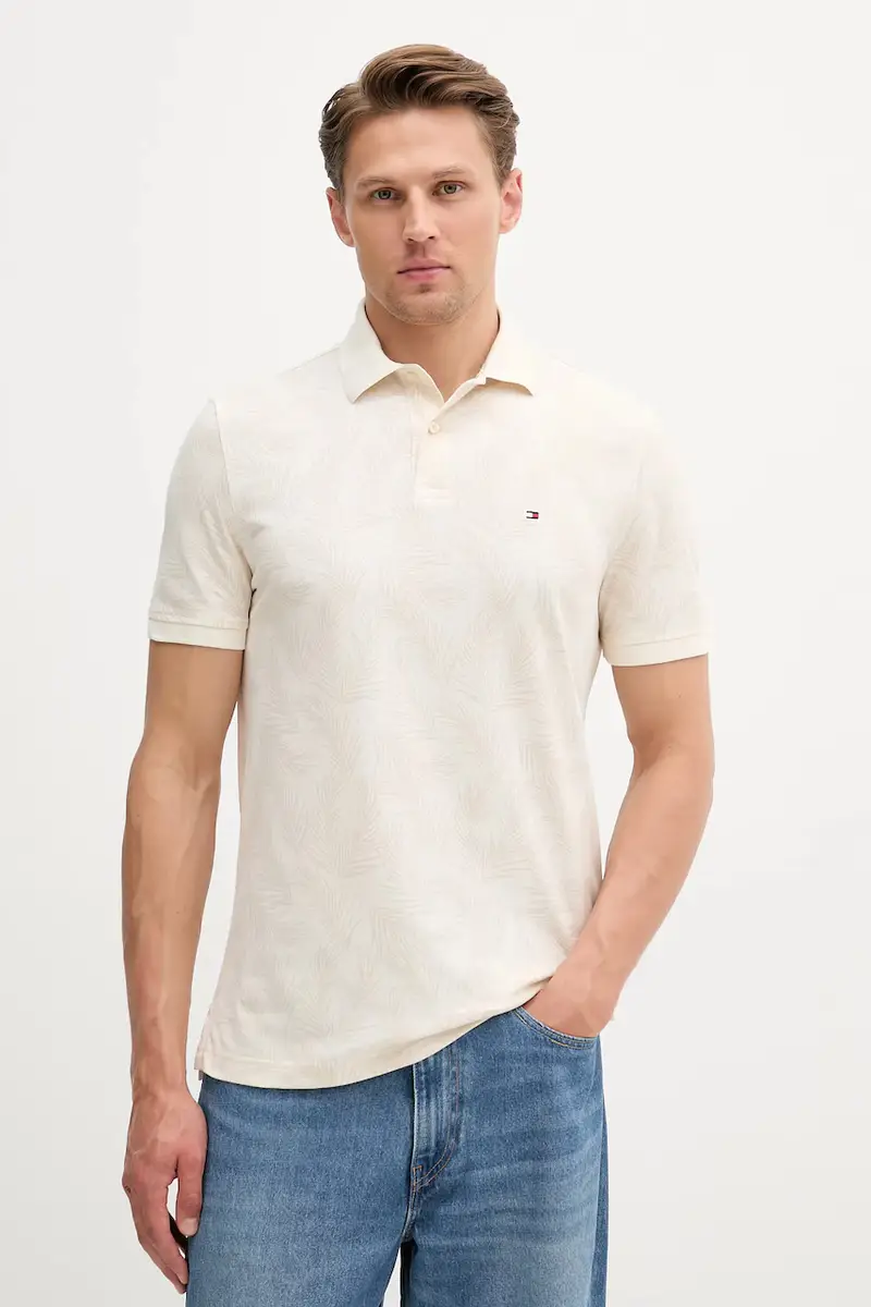 Tommy Hilfiger Polo Uomo Beige 3123256