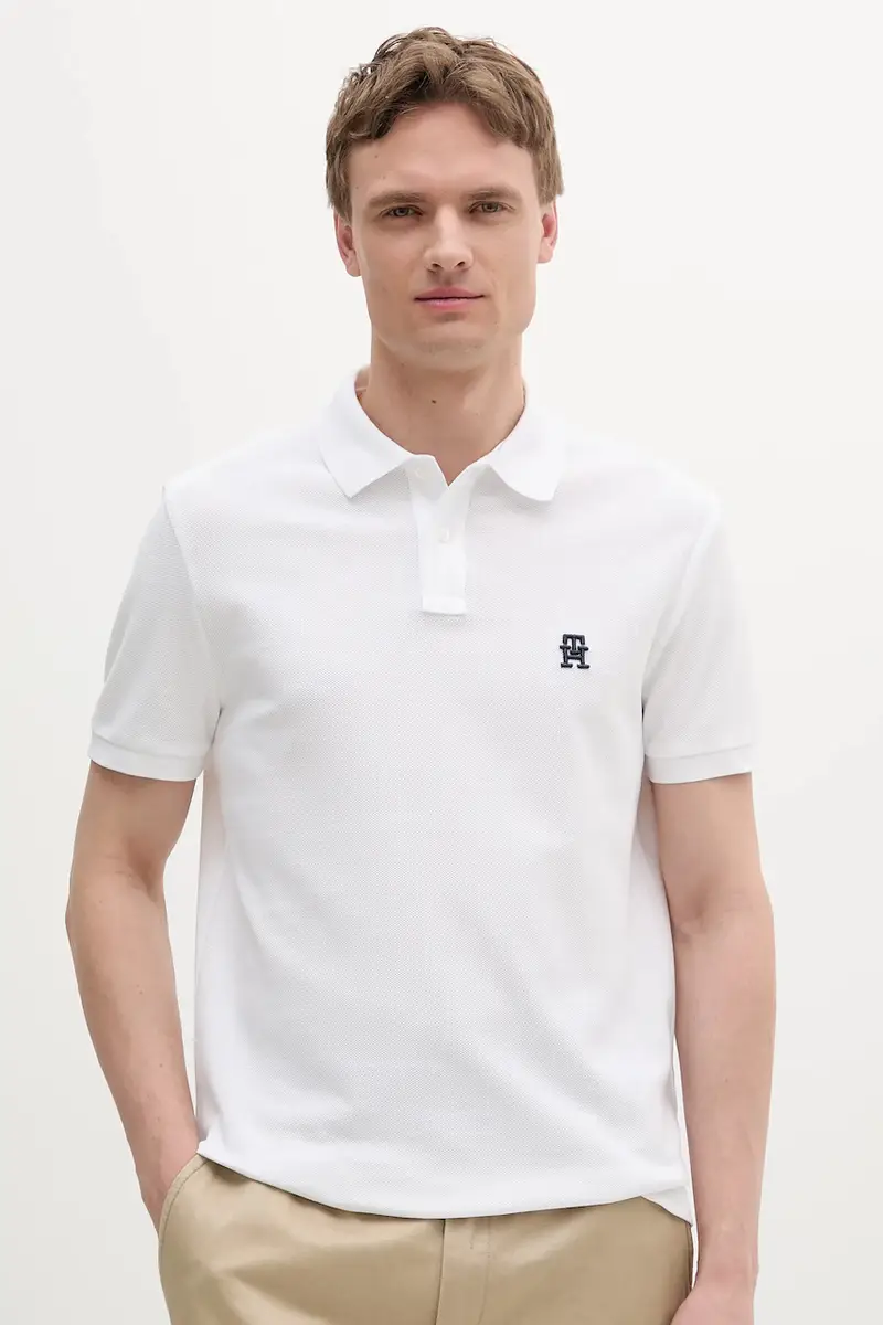 Tommy Hilfiger Polo Uomo Bianco 3124465