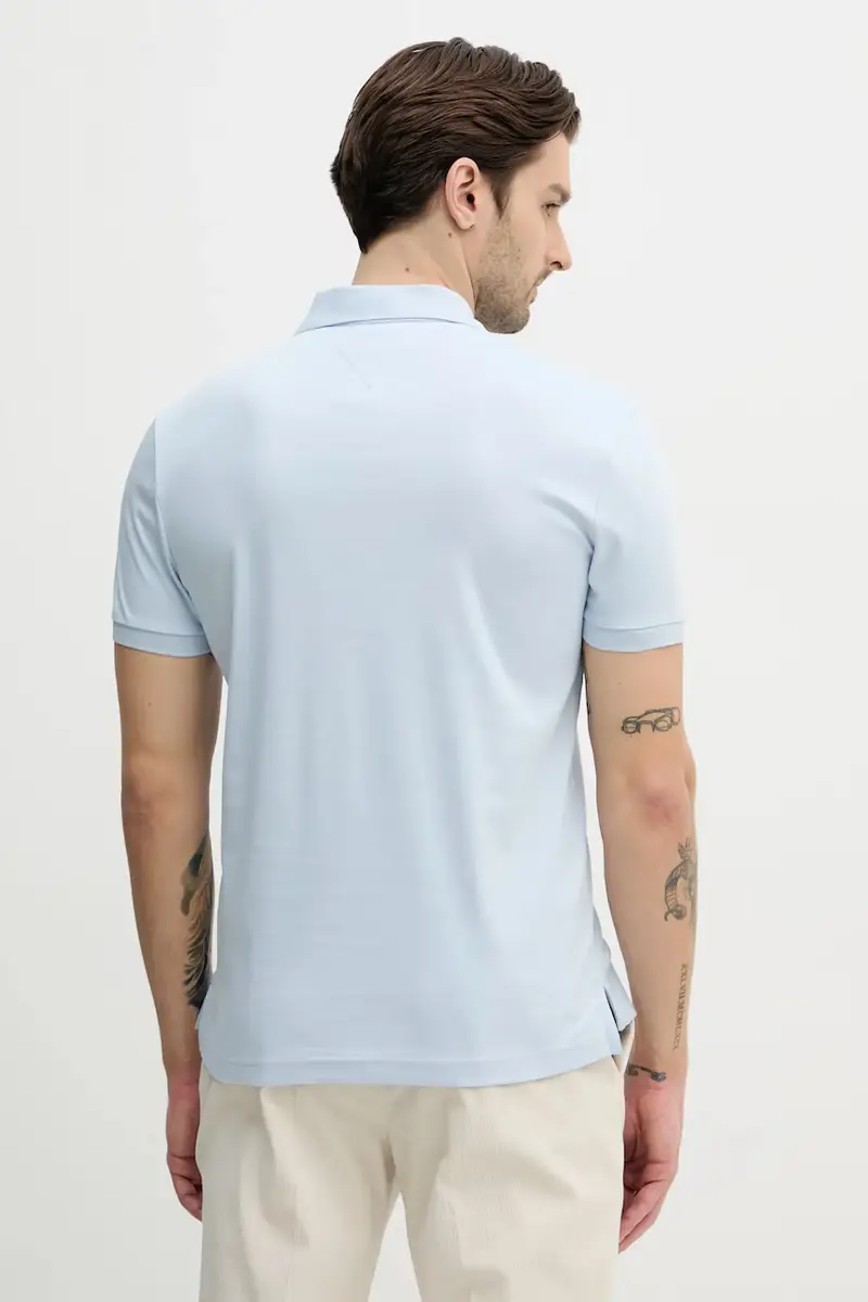 Tommy Hilfiger Polo Uomo Blu 3312611 miniatura 3