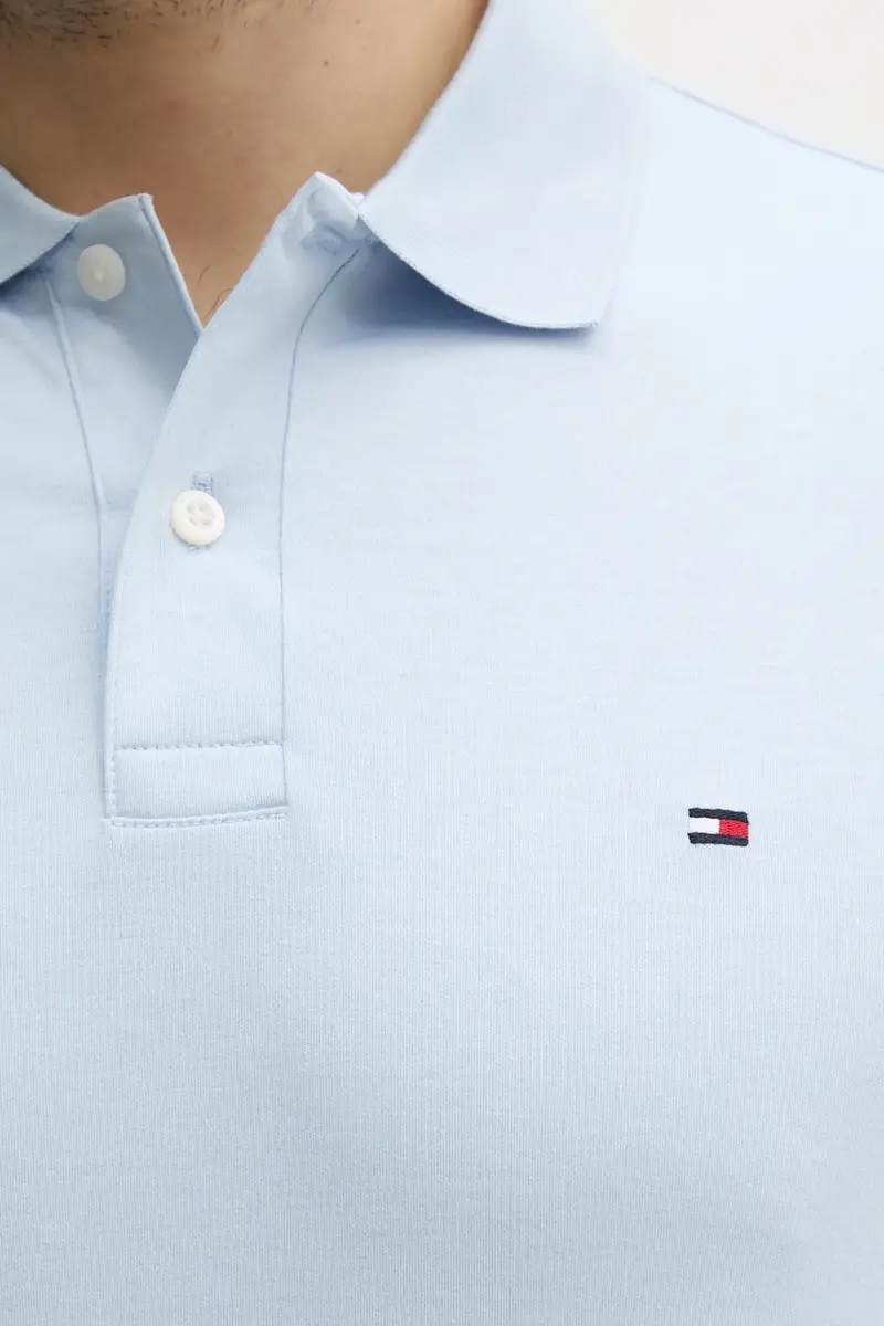Tommy Hilfiger Polo Uomo Blu 3312611 miniatura 5