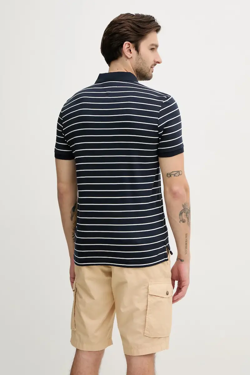 Tommy Hilfiger Polo Uomo Blu 3314522 miniatura 3