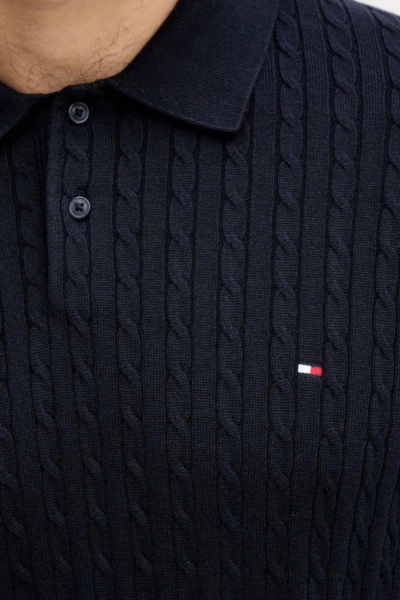 Tommy Hilfiger Polo Uomo Blu 3133886 miniatura 5