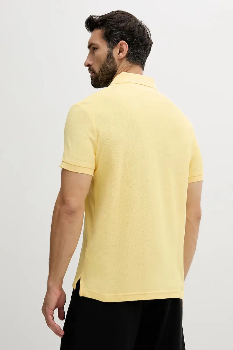 Tommy Hilfiger Polo Uomo Giallo 3324460 miniatura 2