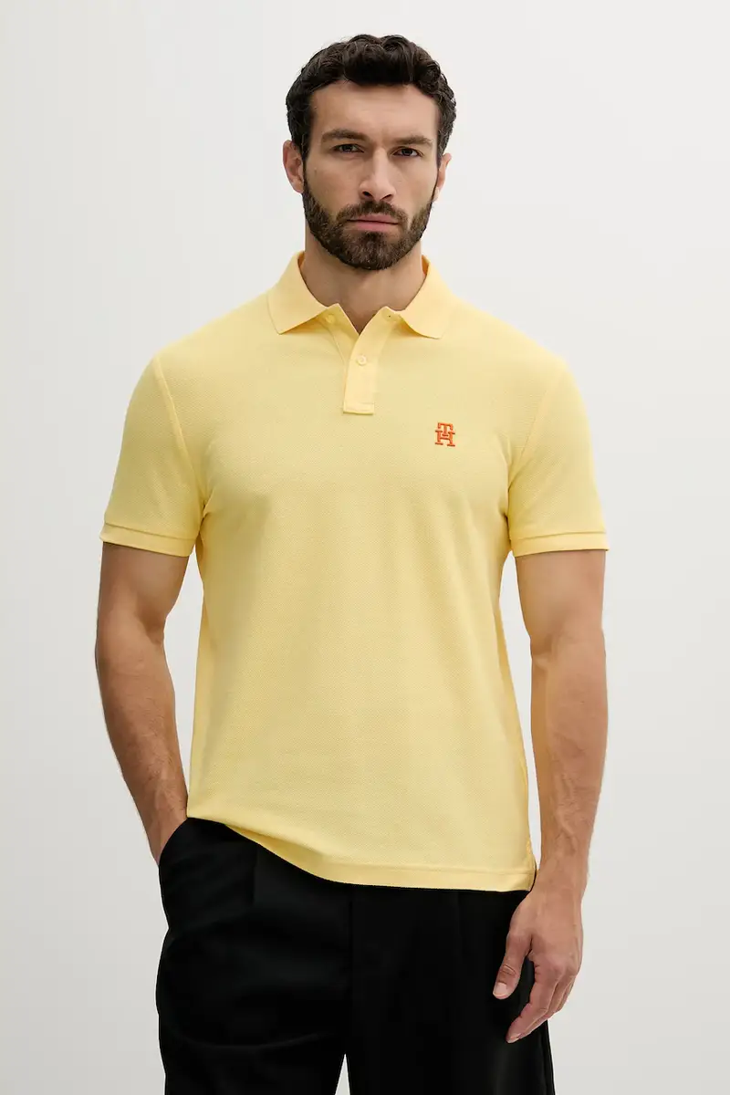 Tommy Hilfiger Polo Uomo Giallo 3324460