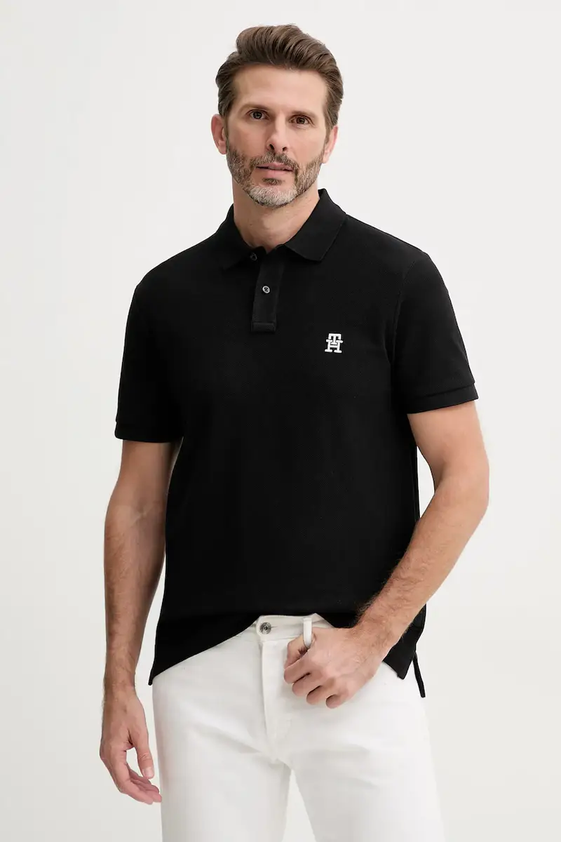 Tommy Hilfiger Polo Uomo Nero 3151026